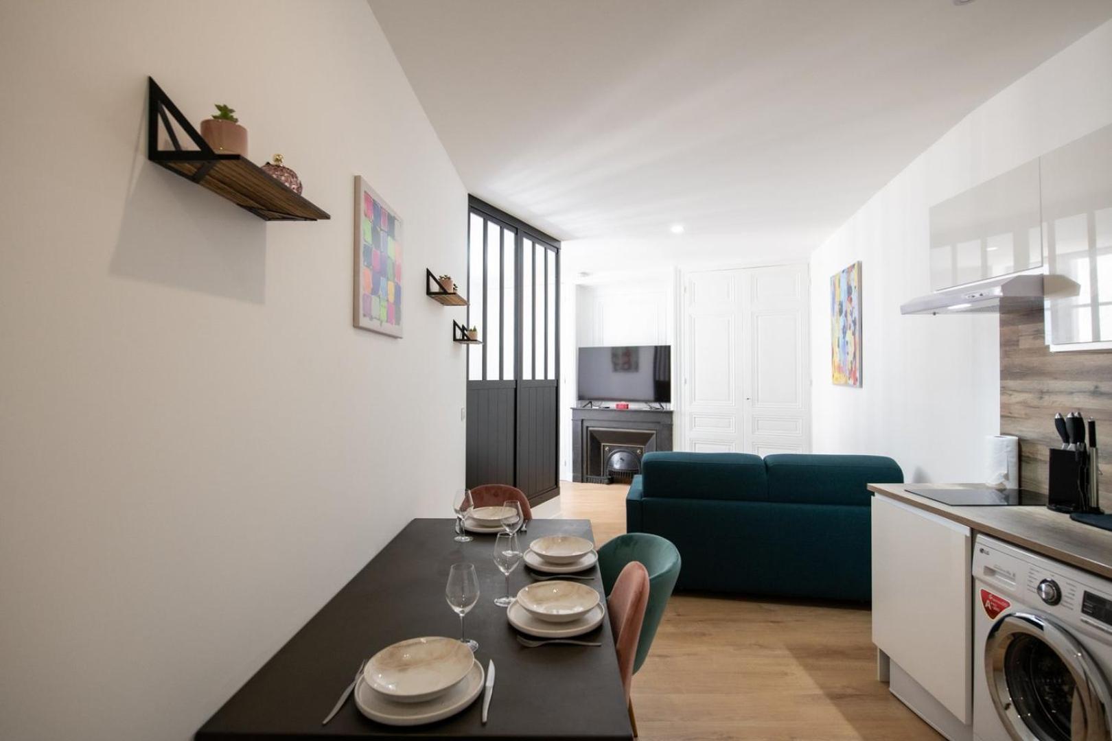 L'Arty - Tres Joli Studio Moderne Place Valmy Lyon Exteriör bild